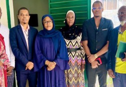 Réunion avec la ministre de la promotion du genre, de l'information et porte-parole du gouvernement des Comores
