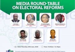 MEDIA ROUNDTABLE ON ELECTORAL REFORMS