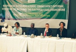 INEC INTERNAL RETREAT ON THE REFORM OF THE ELECTORAL LEGAL FRAMEWORK