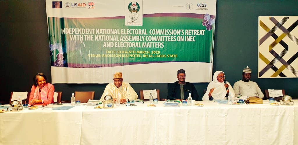 INEC RETREAT WITH THE NATIONAL ASSEMBLY COMMITTEE